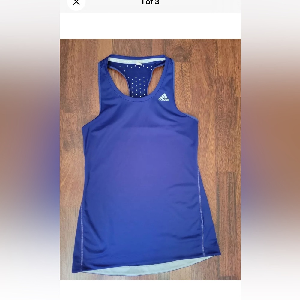 Adidas Climachill Women's active top Running, Gym, Jogging Blue Size S